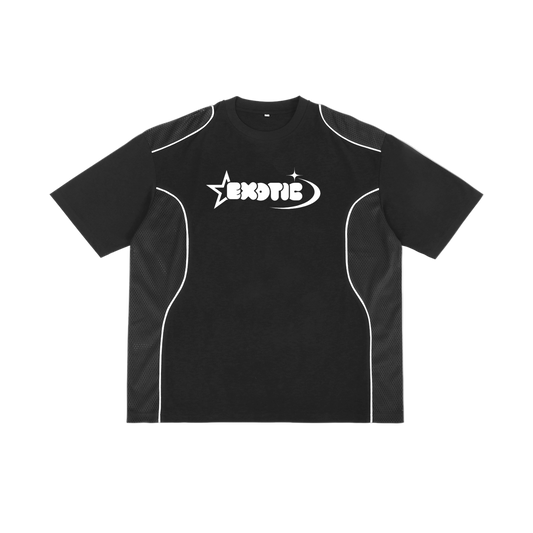 Contrast Piped Panel T-Shirt