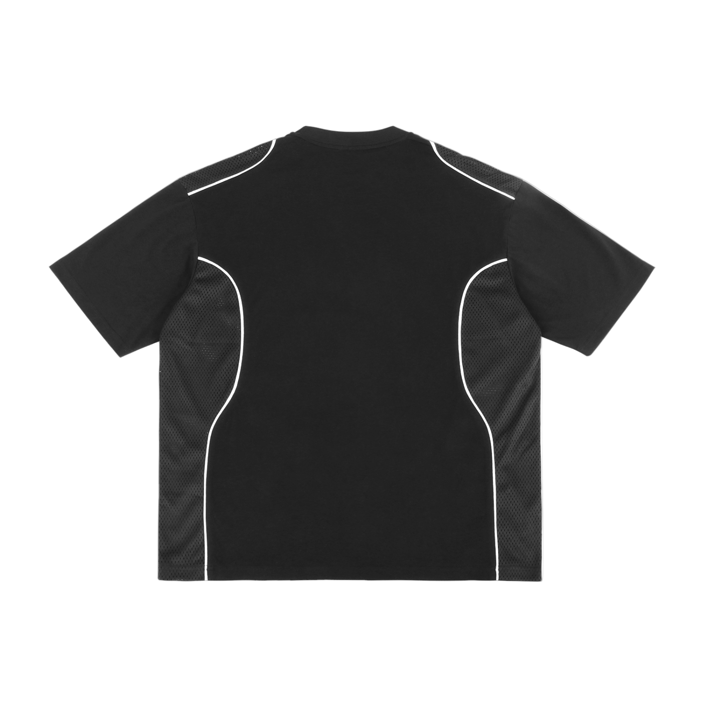 Contrast Piped Panel T-Shirt